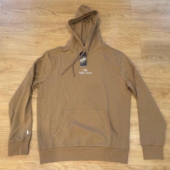 polo ralph lauren double knit tech fleece hoodie